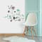 RoomMates Blossom Watercolor Bird Branch Peel & Stick Wall Decals